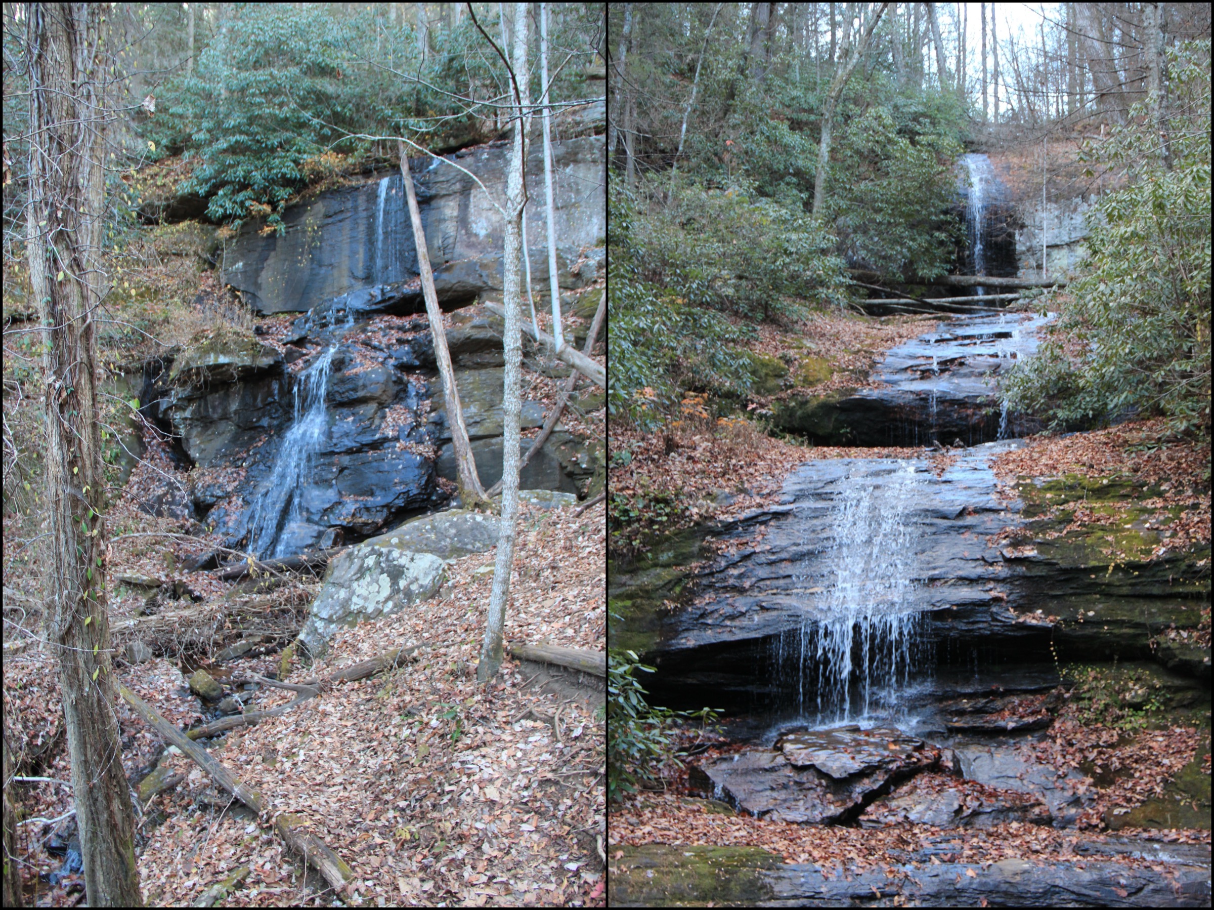 DeSoto Falls waterfall in Lumpkin County, Georgia