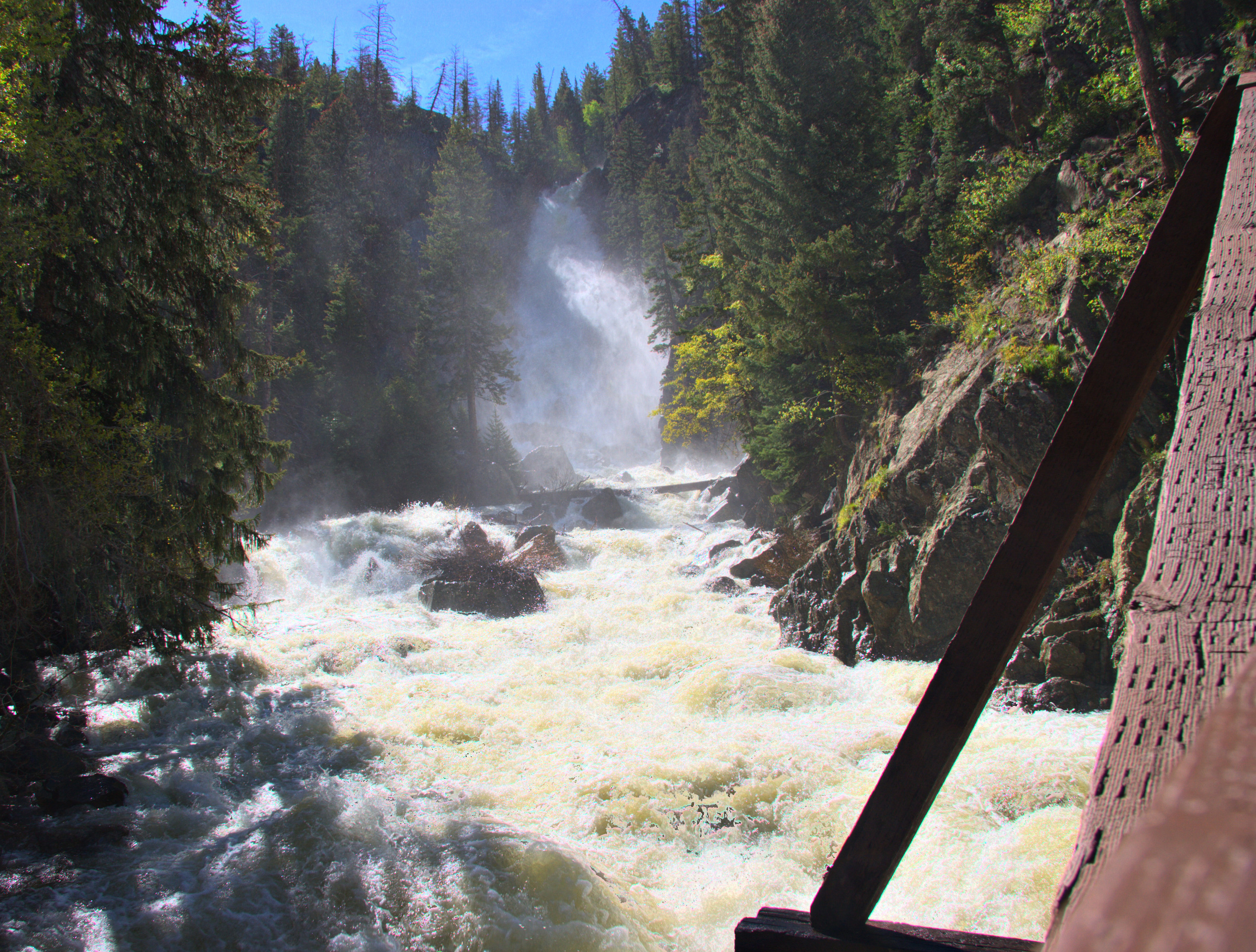 Fish Creek Falls waterfall view