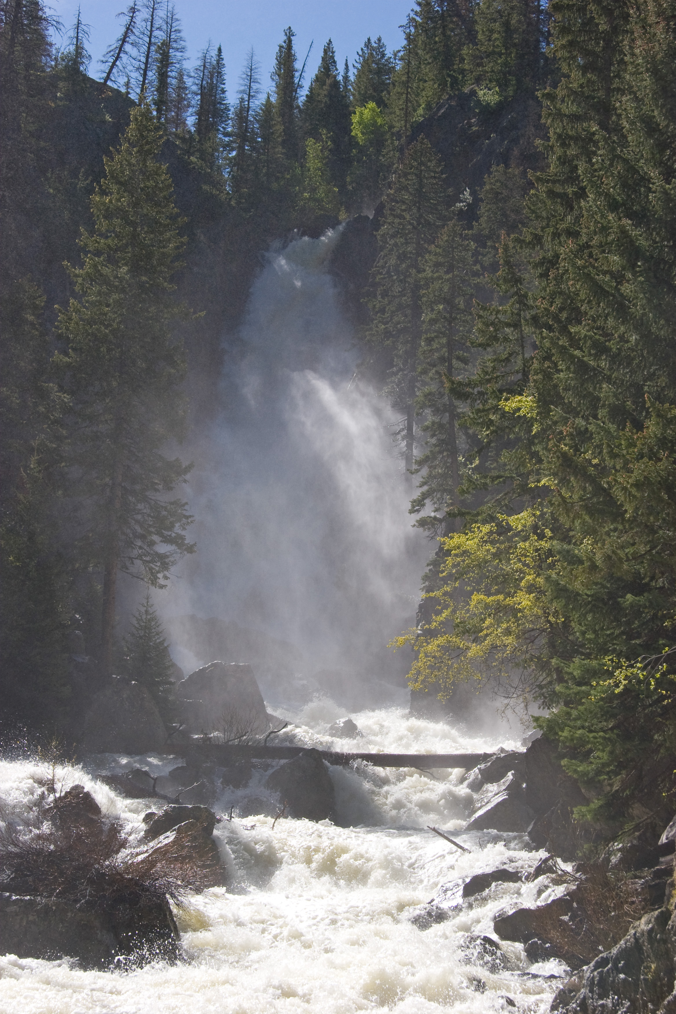 Fish Creek Falls waterfall view