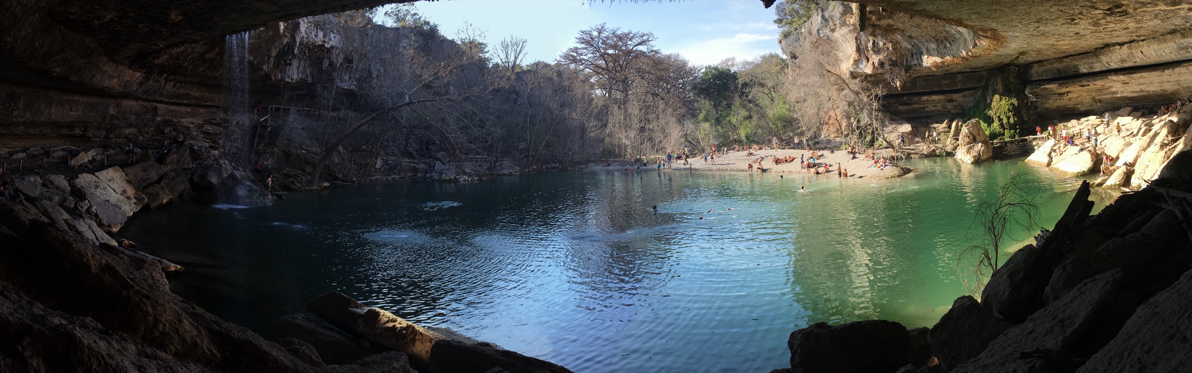 Hamilton Pool Preserve main view of hamilton pool preserve