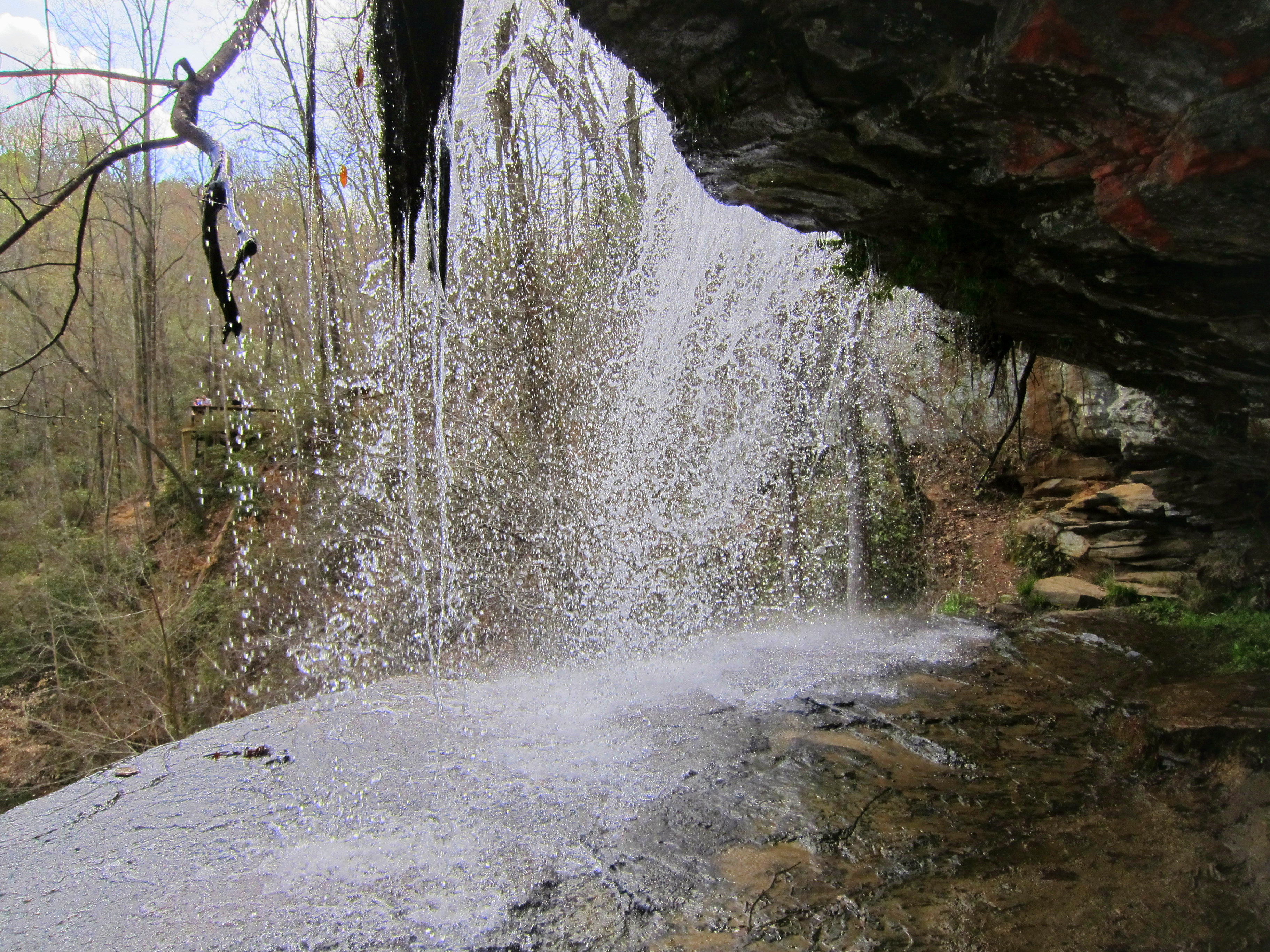 Issaqueena Falls waterfall view