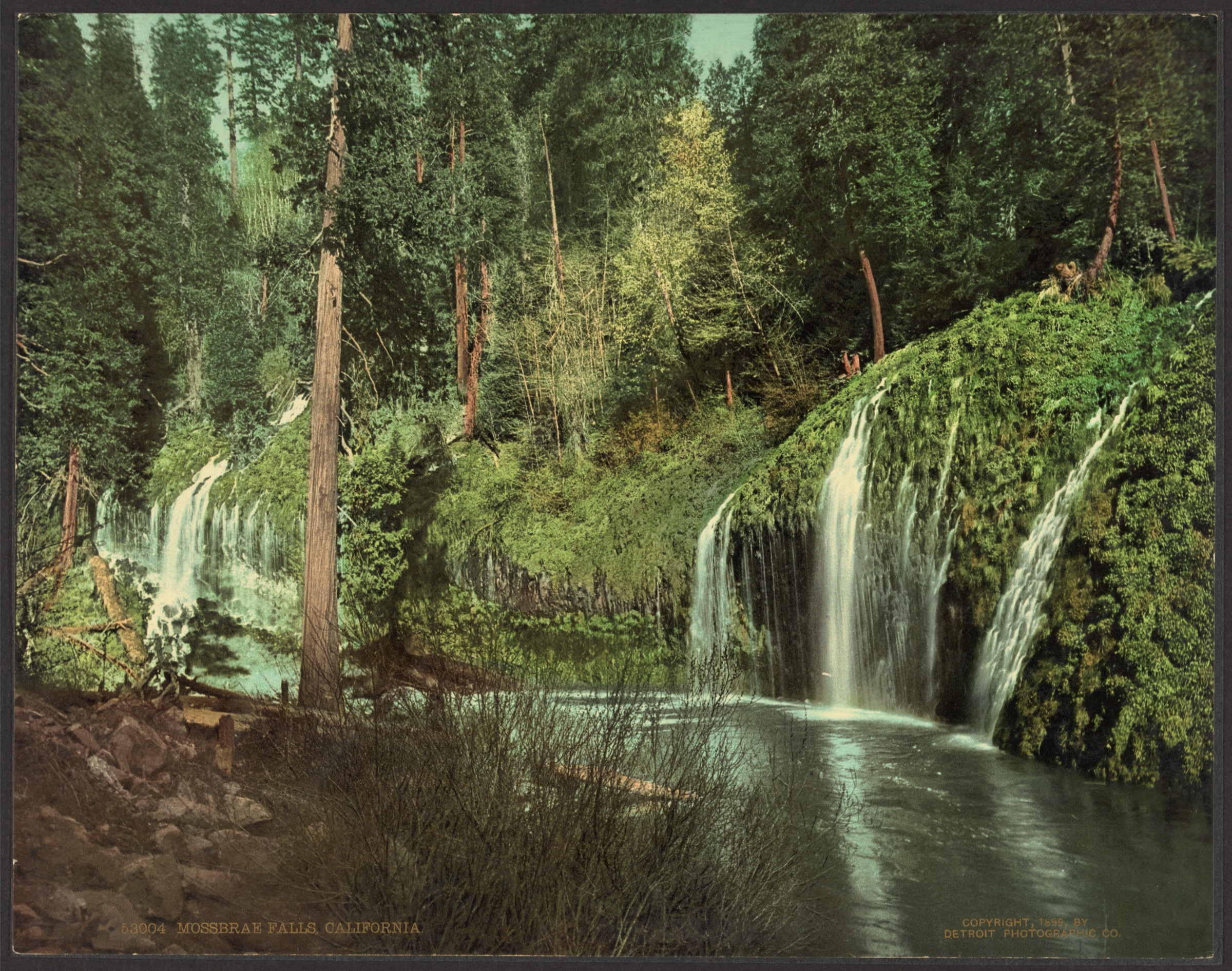 Mossbrae Falls waterfall guide