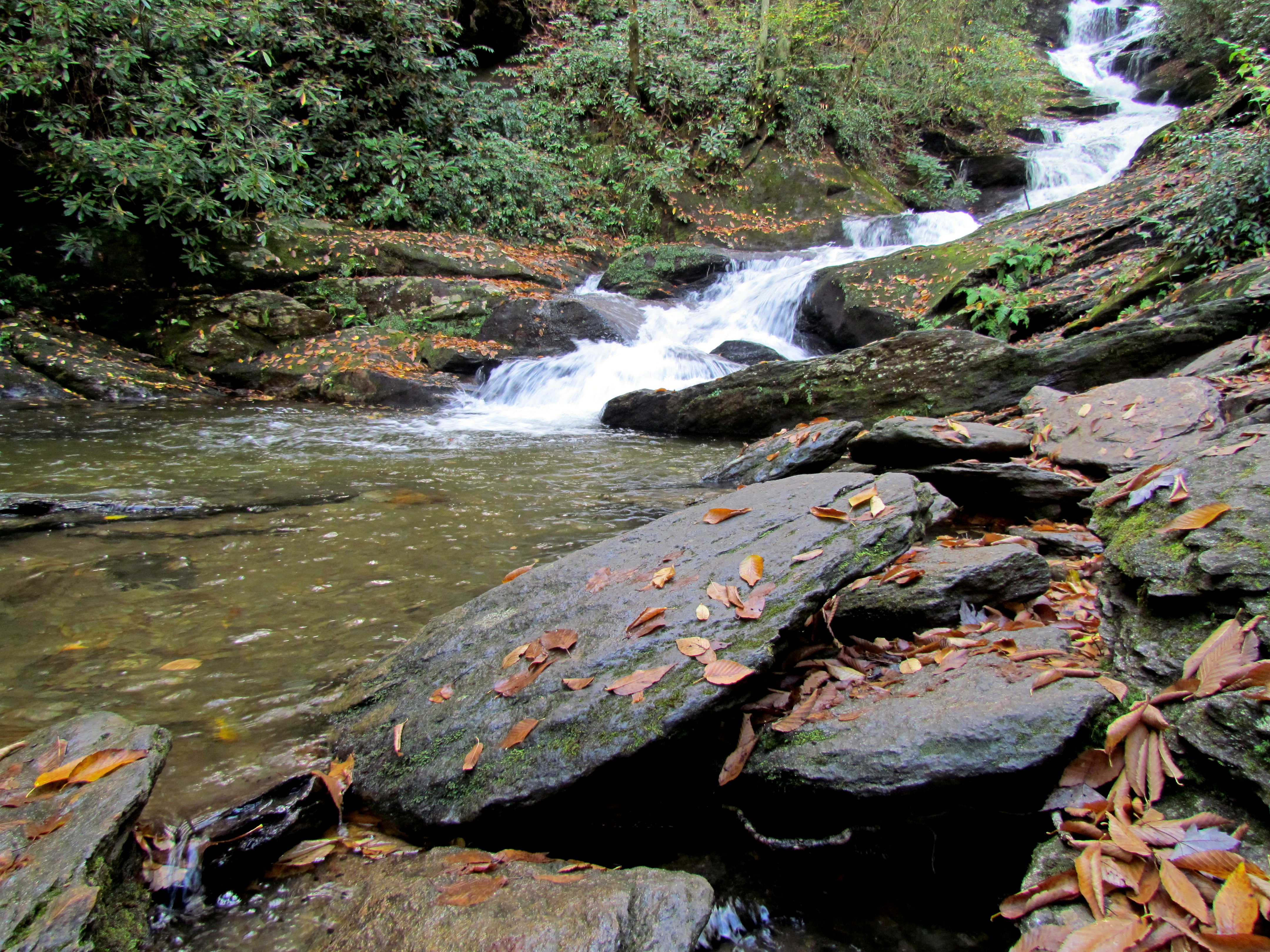 Roaring Fork Falls waterfall view