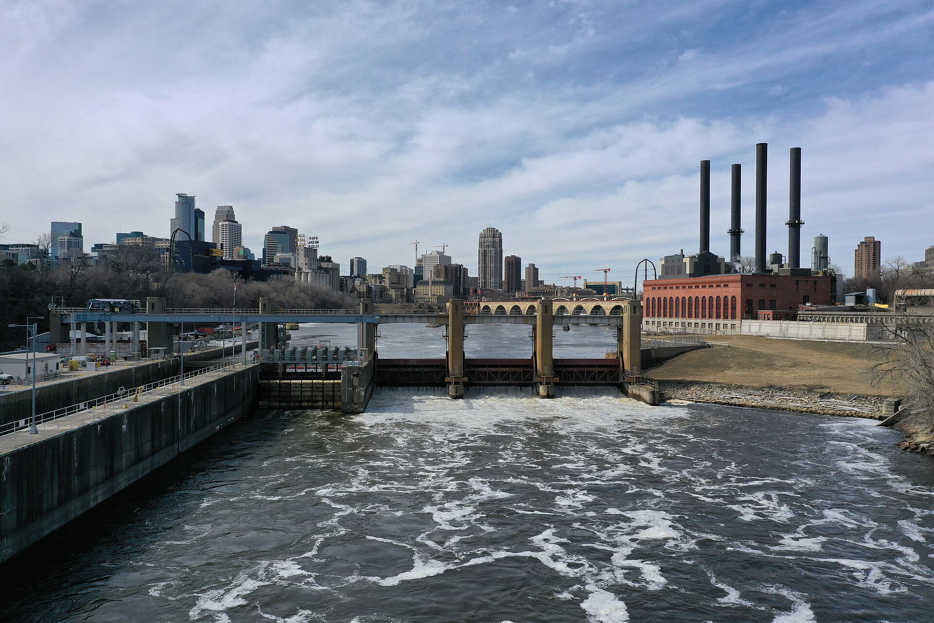 St. Anthony Falls Lock & Dam #1